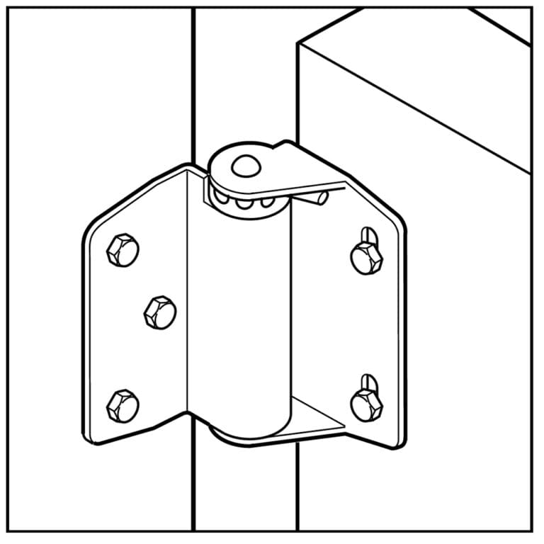 Spring-Loaded Hinge