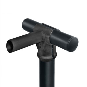 Cage Spigot Tee – Powder Coated Black