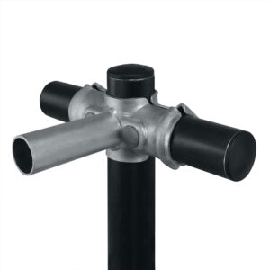 Cage Spigot Cross (Galvanised or Powder Coated Black)